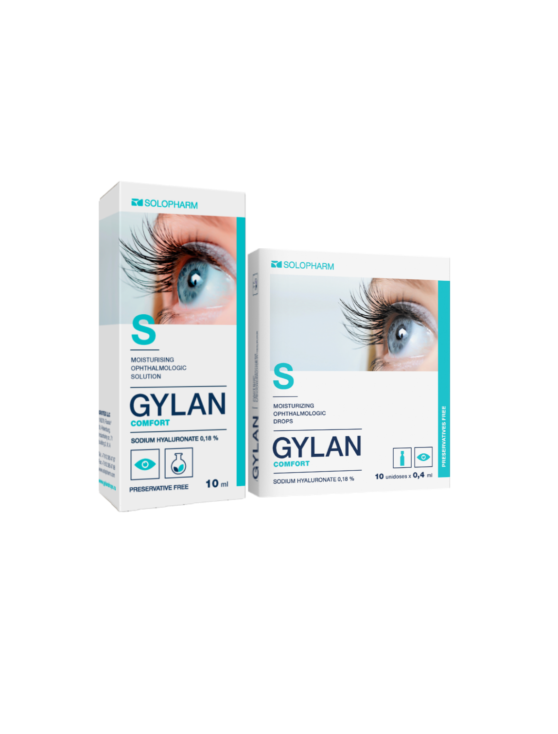 Gylan Comfort Moisturizing Eye Drops: Product Instructions | Gylan