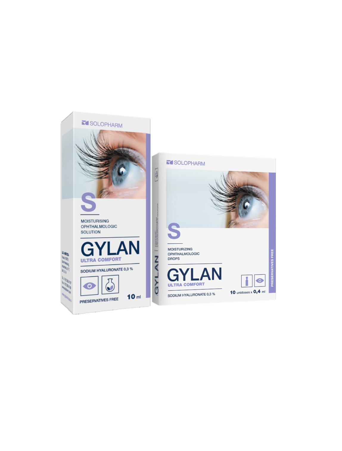 Gylan Ultra Comfort Lubricant Eye Drops: Product Instructions | Gylan