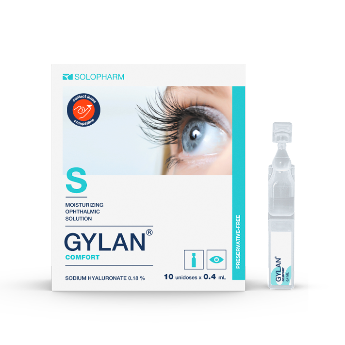 Gylan Comfort Moisturizing Eye Drops: Product Instructions | Gylan
