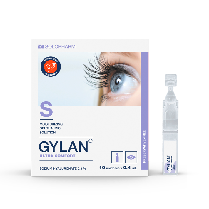 Gylan Ultra Comfort Moisturizing Eye Drops: Product Instructions | Gylan