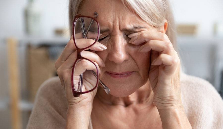 Синдром сухого глаза в пожилом возрасте